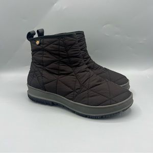 Bogs Snowday II Short Boot Womens Black Winter Shoe